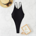 Extreme Mini Micro String Cross Backless Women Monokini Swimwear One Piece Swimsuit Female High Cut Bathing Suit Swim Beachwear