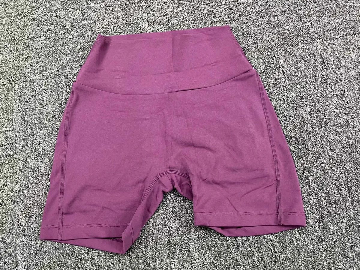 Peach Butt Fitness Shorts Women's Exercise Three-Quarter Pants Cargo Air Dry Pocket Yoga Tight Lift Summer