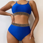 Sexy High Waist Bikini Black 2026 Women Swimsuit Two Pieces Swimwear Female Bikinis Set Purple Bathing Suits Brazilian Biquini