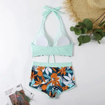 Sexy High Waist Bikini Shorts 2026 Women Swimsuit Two Piece Swimwear Female Bikinis Set Sports Bathing Suits Brazilian Biquini