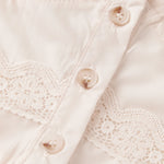 Women's Summer Solid Color Halter Neck Tops Elegant Patchwork Lace Trim Sleeveless Open Back Vest for Party Daily Wear