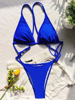 High Cut Out G String Female Swimwear One Piece Swimsuit Women Mini Micro Thong Monokini Bather Backless Bathing Suit Swim Wear