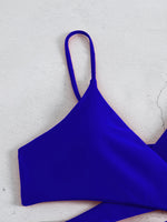 Cross Wrap High Waist Bikini Sets Sexy Red Brazilian Biquini Swimsuit Two Pieces Swimwear Women 2024 Bathing Suits Beach Wear
