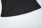 FDYOUI Fashion Casual Backless Lace-up T-shirts Women's Summer O-neck Short Sleeve Cropped Tops Streetwear Y2K Solid Tee Shirt