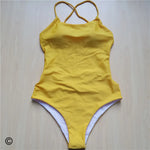 7 Colors 2025 Braided Strap Cross Back Sexy One Piece Swimsuit Women Swimwear Female Bather Bathing Suit Swim Lady V127