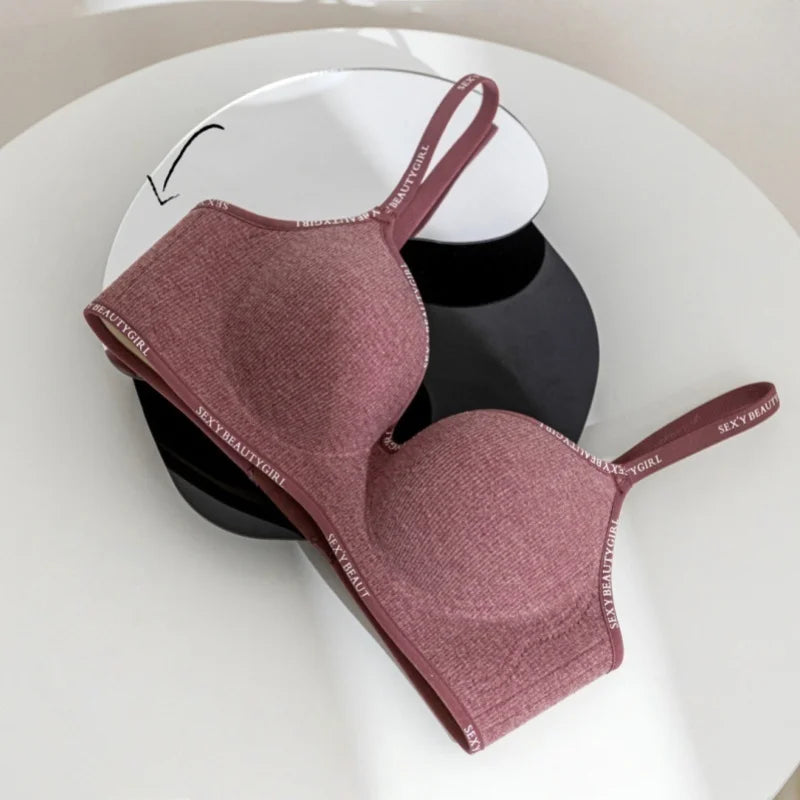 Push-Up Bras For Women Non-wire Fixed 3/4 Cup Seamless Bra Sexy Lingerie Women Soft Padded Underwear S-XL Brassiere
