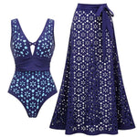 2Pcs Laster Cut Swimsuit Women Sexy Bikini Push Up Swimwear 2025 V Neck Swim Suit Female Bandeau Biquini Bathing Suit Beachwear