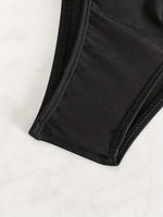 ZTVitality Solid Bikini Sexy Bikinis 2024 New Arrival Padded Bra Strapless High Waist Swimsuit Women Swimwear Summer Biquini
