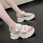New Sports Sandals for Women Flat Bottomed Beach Shoes Thick Soled Casual Women Shoes Sandalias De Mujer 2025
