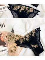 MOYISU French Lace Bralette Set for Small Breasts No Underwire Summer Bras Sexy Triangle Bra Petite Girls, Pure Desire Lingerie