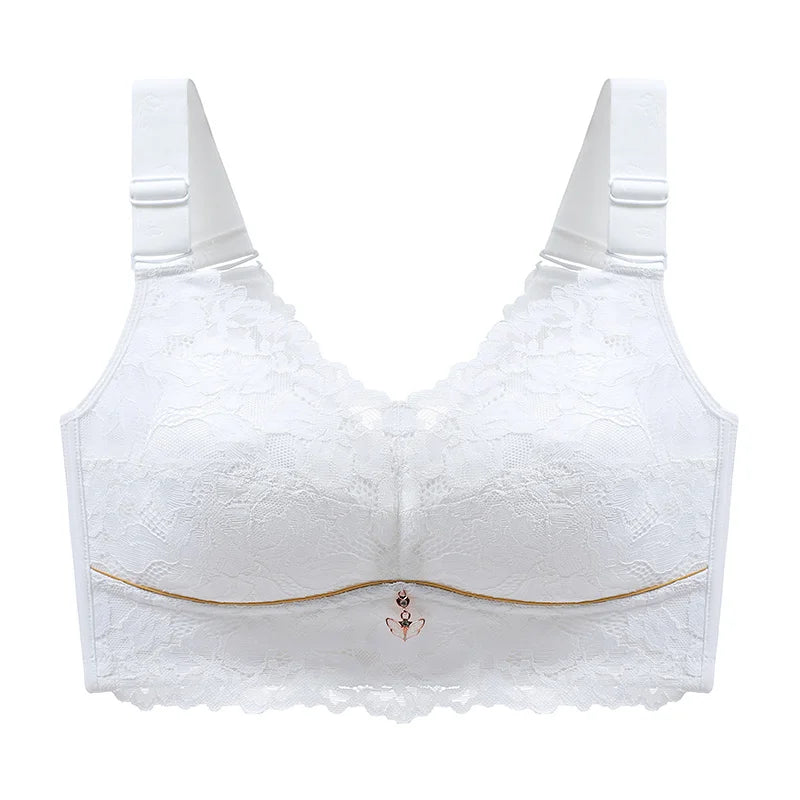 Push Up Bra Female Lingerie Sexy Bra Lace Bras for Women Wire Free Underwear Women 52C D E Cup Plus Size Bra Women Clothing Bras