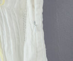 White Lace Dress Summer Women's Dress Bowknot Back Tie Up Short Beach Vestidos Female Sleeveless Mini Casual Cotton Dress 2025