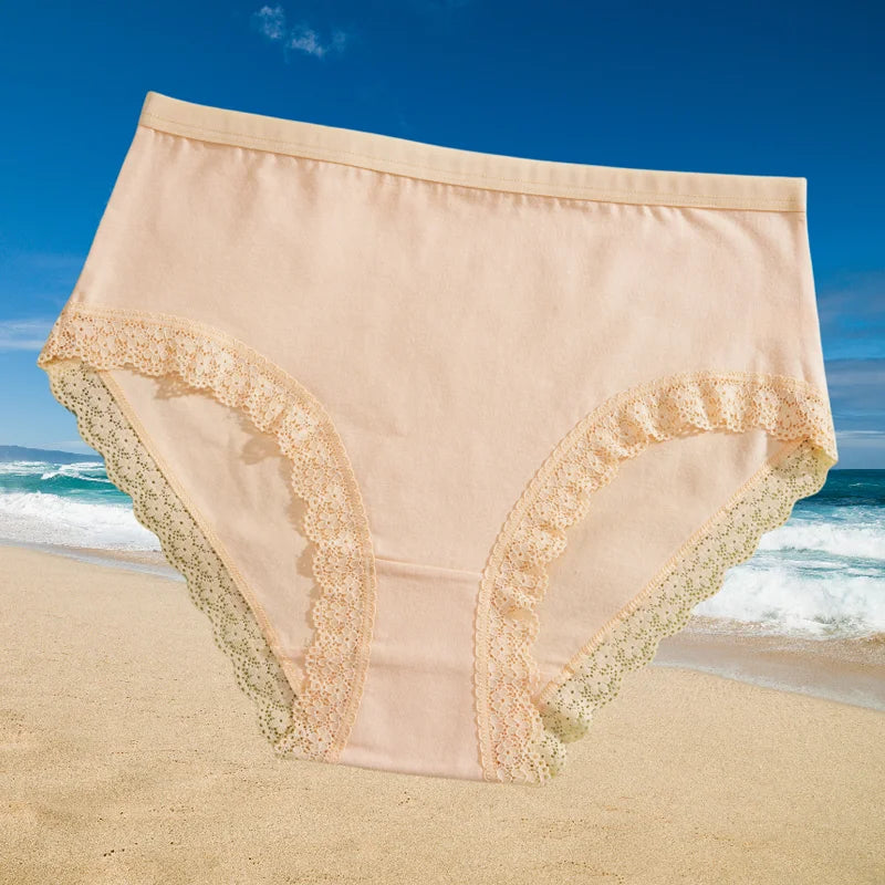 Women's Cotton Briefs Women Seamless Panties Solid Color Breathable Underwear Female Low Waist Soft Lingerie S-XXL