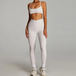 2 Pieces Sportswear Women Yoga Set Gym Clothes Sportswear Yoga Suits Fitness Set Tracksuits Sports Bra Gym Outfits Leggings