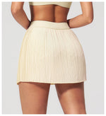 Golf Tennis Skirts with Pocket Women Gym Running Pleated Skorts Outdoor Sports Fitness Slim Shorts High Waist Yoga Golf Skirt