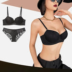 Sexy Lace Lingerie Bra and Panties Sets for Women Padded Underwear Push Up Brassiere Female Intimates Gathered Bralette 2025
