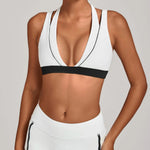 Women's Nude Yoga Bra Slim Fit Beautiful Back Sports Top Fitness Running Casual Tight-fitting Top