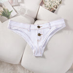 Sexy Low Waist Mini Denim Shorts Women Summer Beach Short Pants Jeans Woman Fashion Womens Club Party Jean Micro Shorts LTMW