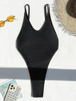Sexy Backless Extreme G String Mini Micro Thong Women Swimwear One Piece Swimsuit Female Monokini High Leg Cut Bathing Suit Swim