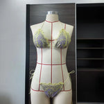 2026 Sexy 2 Piece Bikini Sets Lace bordered Bikini Micro Thongs Bathing Suit Swimsuit Women Biquini Bandage Beachwear Swimwear