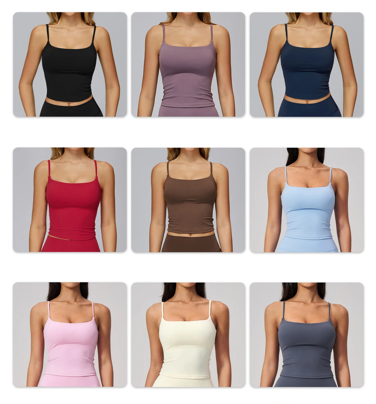 Summer Yoga Tank Top Women Breathable Sport Bra Gym Running Casual Vest Comfort Fit Workout Top Female Shockproof Yoga Underwear