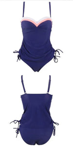 Summer Two Pieces Swimsuits Woman Push Up Swimwear Female Tankini Sets Beachwear Brazilian Bathing Suit Sports Women Bathers