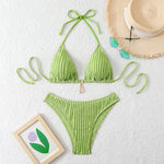 Sexy Blue White Yellow Strings Bikini 2026 Women Swimsuit Female Swimwear Thong Bikinis Set Brazilian Beach Bathing Suit Biquini