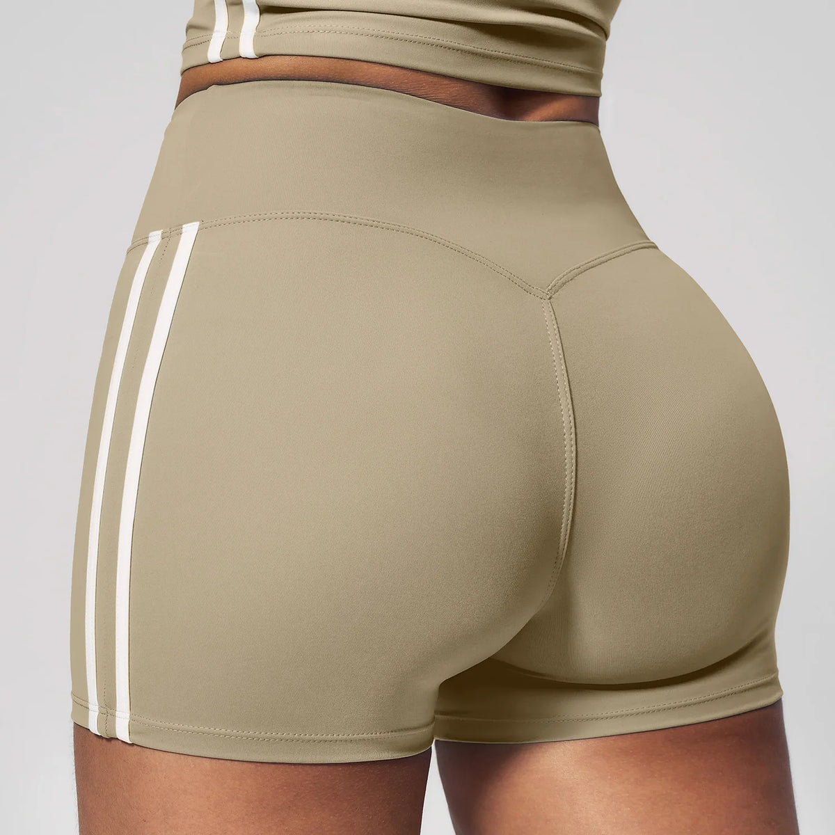 High Waist Yoga Shorts Women Summer Slim Fit Butt Lift Sports Shorts Gym Fitness Short Tights Female High Elastic Cycling Shorts