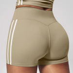 High Waist Yoga Shorts Women Summer Slim Fit Butt Lift Sports Shorts Gym Fitness Short Tights Female High Elastic Cycling Shorts