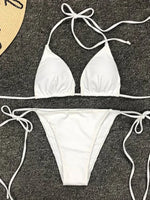 Sexy Neon Extreme Mini Micro String Bikini 2025 Women Swimsuit Female Swimwear Two-Piece Bikini Set Bathing Suit Swim Beach Wear