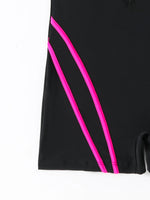 VigoJany 2026 Solid Sleeveless Plus Size Swimwear Women Zipper Push Up Large One Piece Swimsuit Summer Beach Chubby Bathing Suit