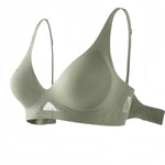 4Pcs/Set Seamless Bras For Women Non-wire Bra Push Up Deep V Underwear Female Invisible Padded Brasiere Sexy Lingerie