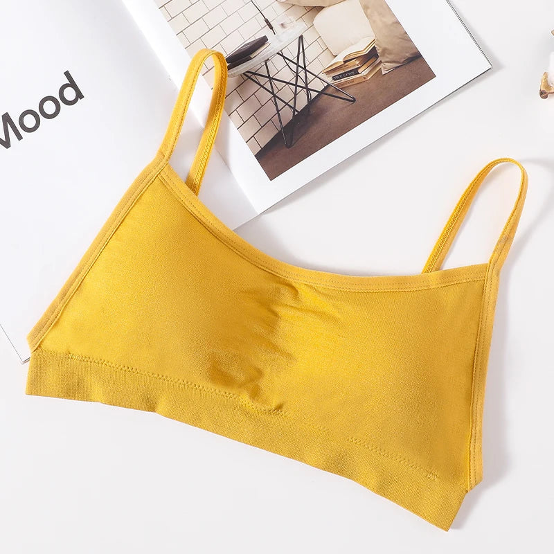 Women Seamless Bras Women's Bra Top Female Underwear Sexy Lingerie Removable Pad Bandeau Backless Fitness Top Wireless Bralette