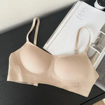 Comfortable Seamless Bras Soft Support Push-Up Bra for Women Small Bust Anti-Sag Underwire Women's Intimates