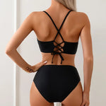 Print Two-Pieces Women Bikinis 2026 Push-Up Padded Bra High Waisted Bikini Set Swimsuit Swimwear Bathing Suit Beachwear Biquini