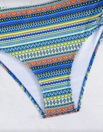 2026 Strappy Drawstring High Waist Bikini Women Stripe Swimwear Female Sexy Swimsuit Bather Bathing Swimming Swim Suit Beachwear