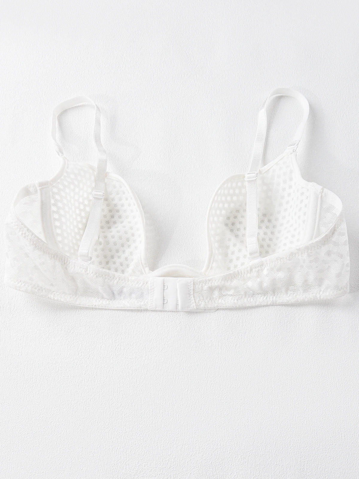 Sexy U-shaped spacer bra thin mesh Breathable underwear underwire comfortable stylish Lingerie bralette