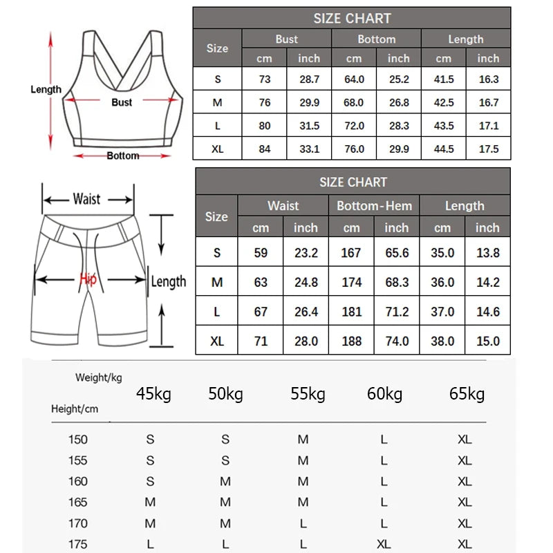 2PCS Women Tracksuit Yoga Set Gym Bra Sports Short Skirt Workout Sportswear Running Tennis Clothing Gym Wear Athletic Sport Suit