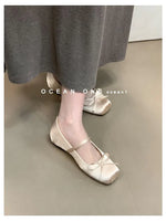 New Ballet Flats Women Bowknot Loafers Ladies Shallow Daily Shoes Comfort Woman Flattie Slip on Shoes