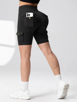 Pockets Gym Leggings Women High Waist Fashion Fitness Pants Skinny Stretch Outdoors Comfortable SportLeggings