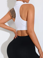 Seamless Women Sporty Top Women Sleeveless Tops T-shirt Sportswear Woman Gym Tank Top Sports Yoga T-shirts Female Clothing