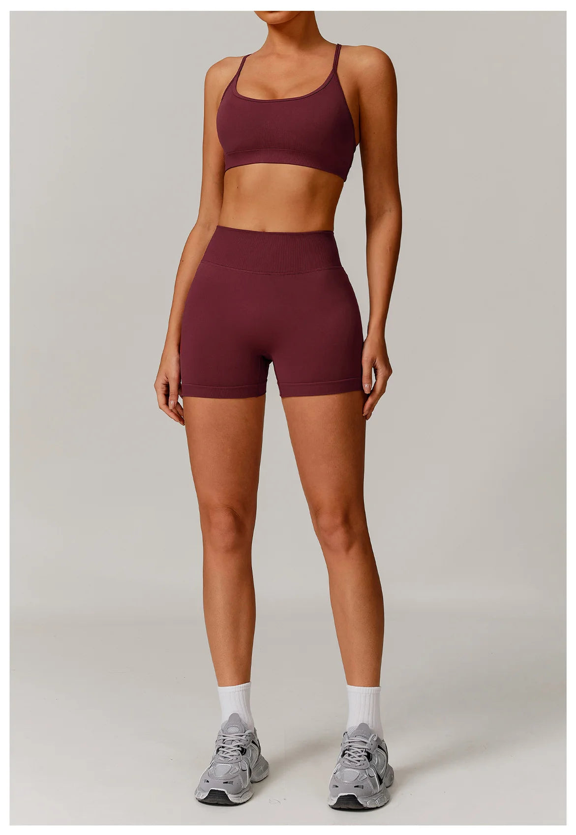 2/3PCS Yoga Set Women Workout Set Seamless Sportswear Gym Clothing Fitness Long Sleeve Crop Top High Waist Leggings Sports Suits