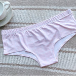Ladies' Sexy Letter Print Panties with Elastic Waistband Thin Seamless Knickers Wrap Buttocks Lingerie Female Briefs