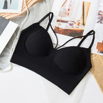 Seamless Bras For Women Deep Vneck Push Up Bra Wireless Bralette Women's Sexy Lingerie Beautiful Back Underwear Female Crop Top