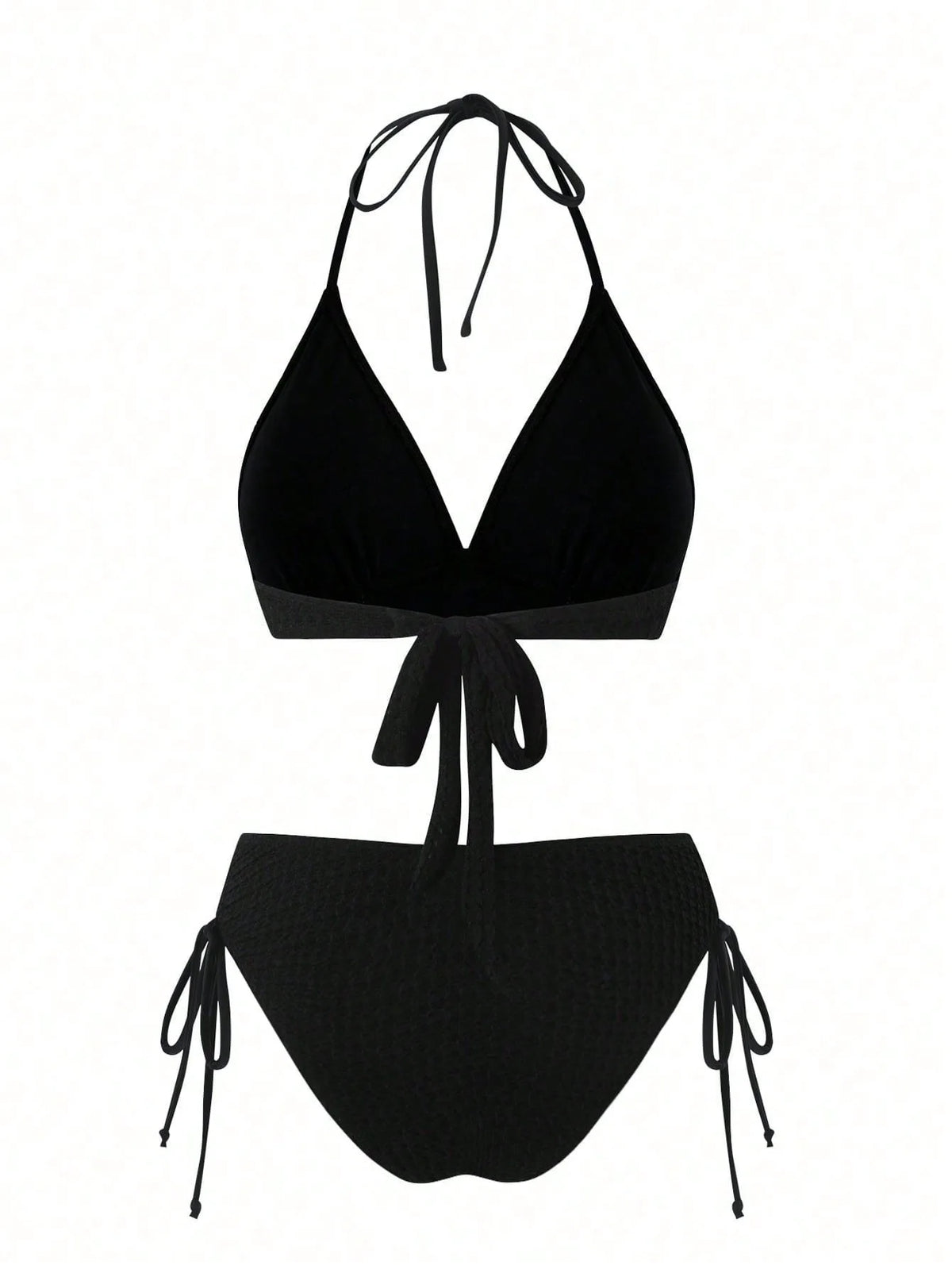 Vintage Black Starfish Shell Ornament Bikini Set 2026 Women Tassel Skirt 3 Piece Swimsuit Summer Bathing Suit Holiday Swimwear