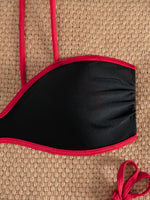 ZTVitality Sexy Patchwork Bikini Push Up Bikinis 2026 New Padded Bandage Swimsuit Women Swimwear Summer Beachwear 2Piece Biquini