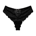 Hollow Out Girls G String Sexy Panties Women Briefs Thong Transparent Lace Underwear Female Thin Low Waist Lingerie Size S-XL