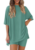 Plus Size 3XL Sleepwear Summer New Fashion Casual Loose Women Pajama Set Pijamas Feminino Women Pajamas Set Pijamas De Mujer
