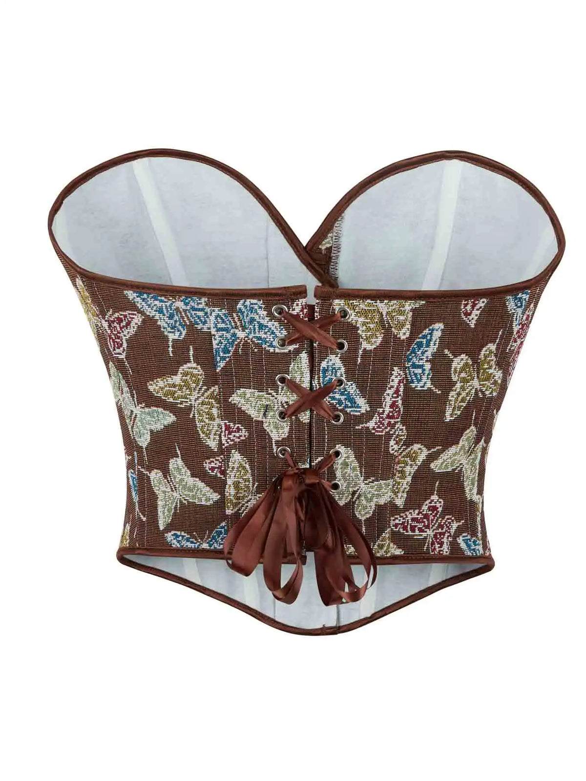 New French oil painting retro shoulder strap vest corset waist abdomen chest support palace corset
