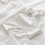 1Pc Cotton Panties Women Solid Color Briefs M-XL Underwear Soft Underpants Women's Panty Intimates